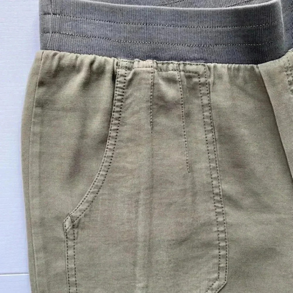 Soft Surroundings Neelandra Pull-on Pants Green Olive Size S - Picture 4 of 14